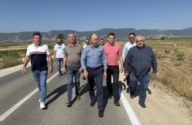 Трајановски: Направивме комплетна санација на дел од патот Прилеп-Кривогаштани – Крушево кај село Славеј