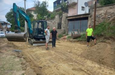 Започна реконструкцијата на улицата „Благој Стоименов“ во Делчево