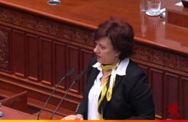Стаменкоска Трајкоска за рекордниот говор во Собрание: Секој збор беше посветен на борбата за подобро утре