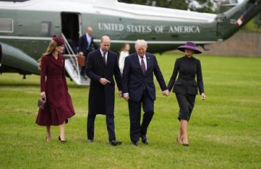 Трамп пристигна во Виндзор