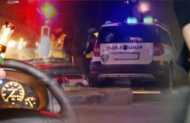 Вчера уапсени 8 возачи поради возење без возачка дозвола, со активна забрана и под дејство на алкохол